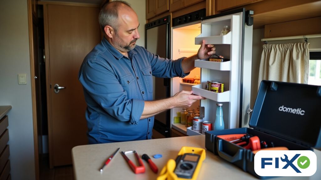 dometic refrigerator not cooling